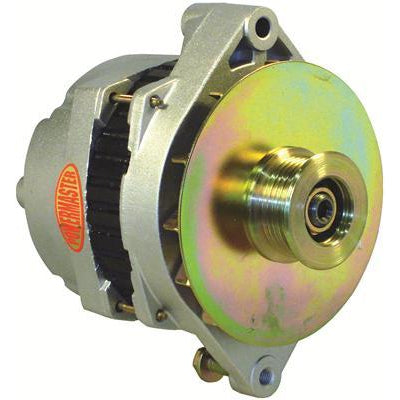 Powermaster 200amp Alternator GM CS 144 Style Natural Finish