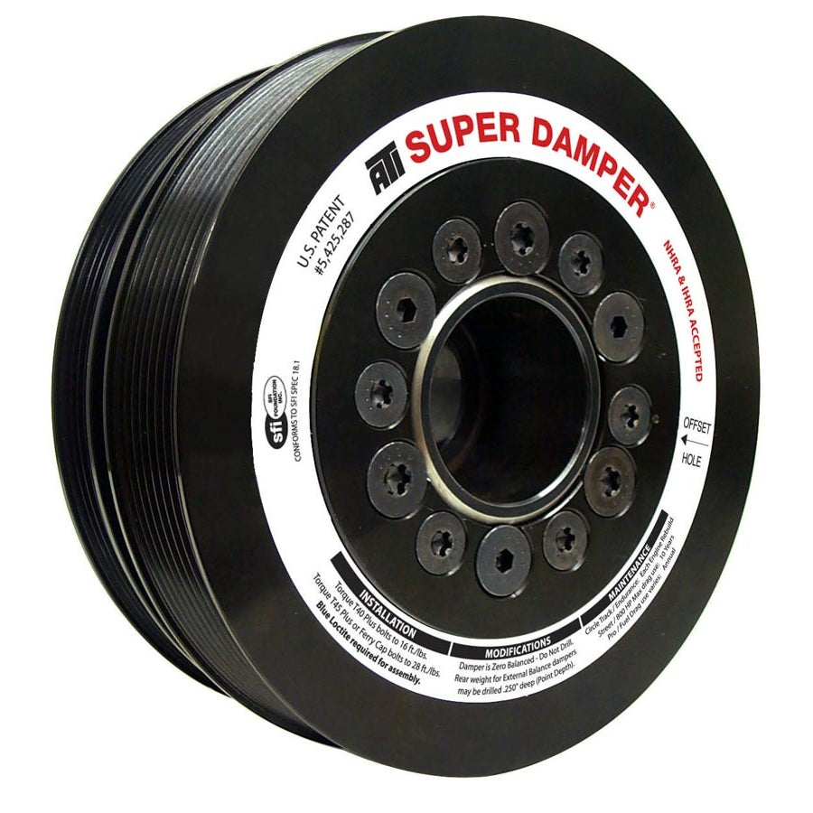 ATI LS1 7.5" Harmonic Damper - SFI 18.1 Certified