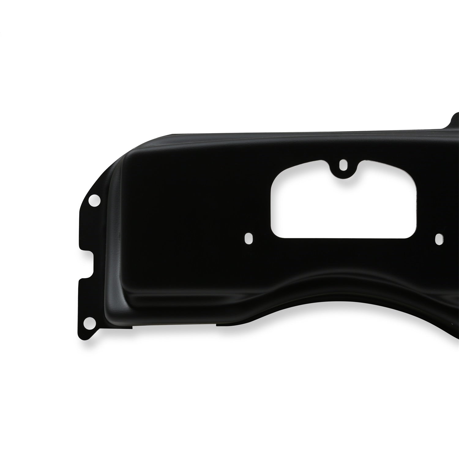 Holley EFI Racepak Dash Bezel - Black - Ford Mustang 1987-93