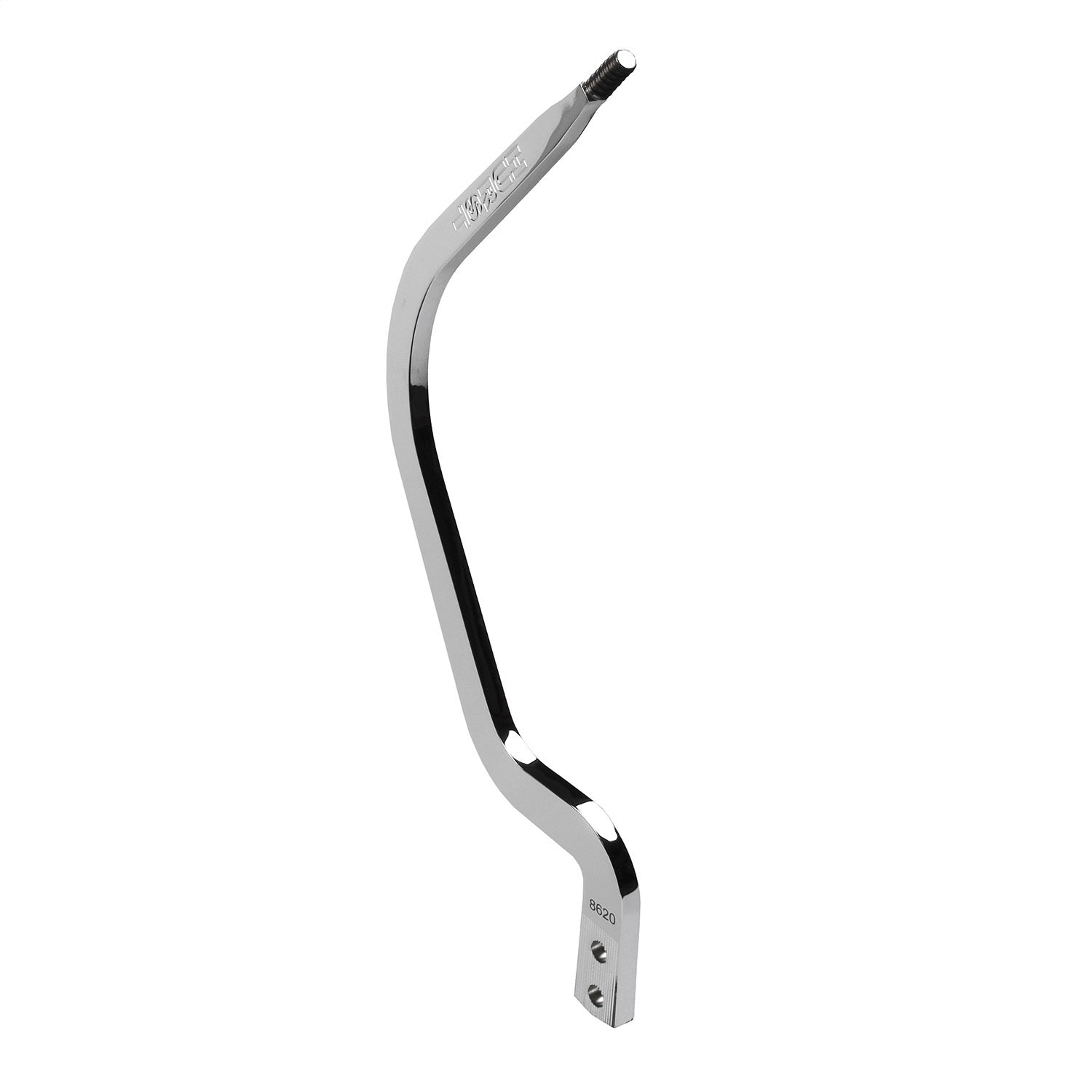 Hurst Competition Plus Shifter Stick - Double Bend - 15-1/2" - 3/8-16" Thread - Steel - Chrome - Hurst Manual Shifters
