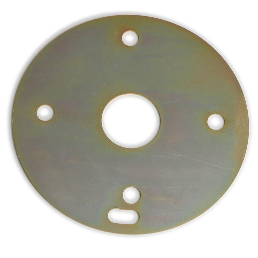 Coan Rear Transmission Blockoff Plate - Cadmium - GM Powerglide