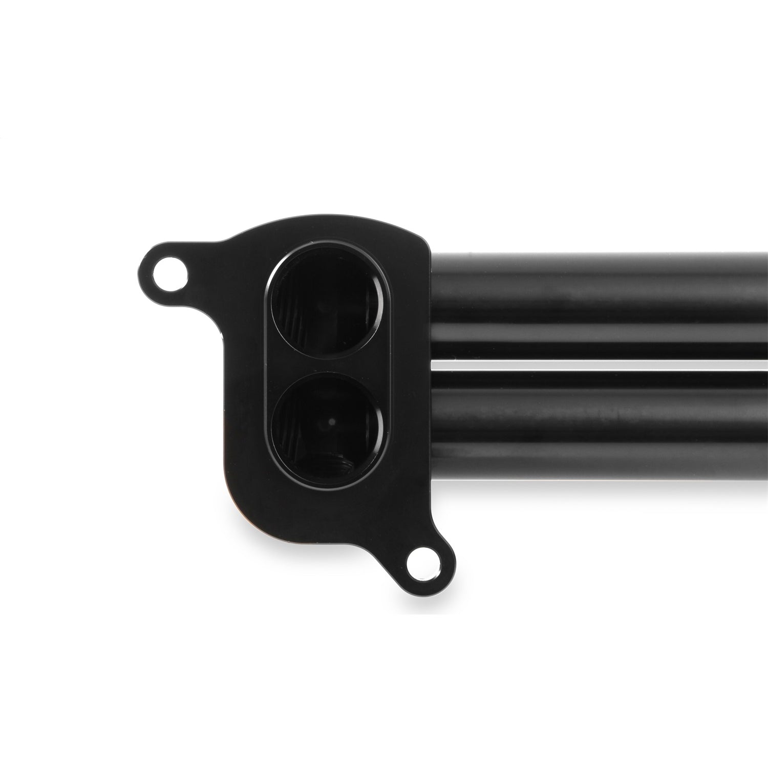 Earl's Intercooler Manifold - 10 AN Female O-ring Outlets - 10 AN Female O-Ring Inlets - Black