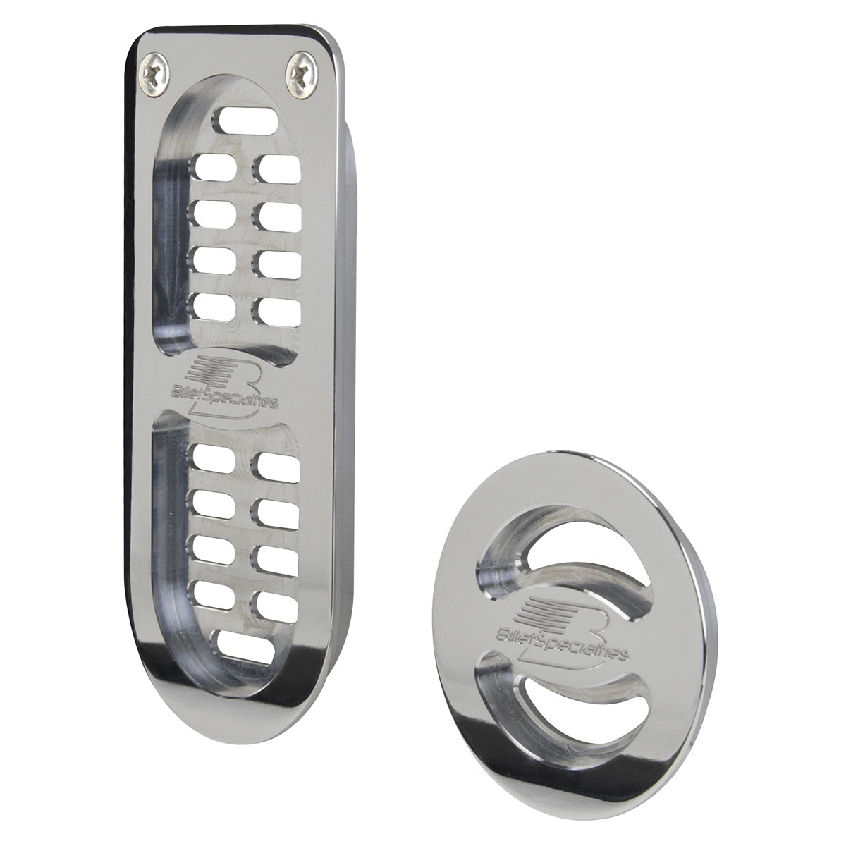 Billet Specialties Door Jamb Vent - Polished - GM B-Body 1972-76 (Pair)