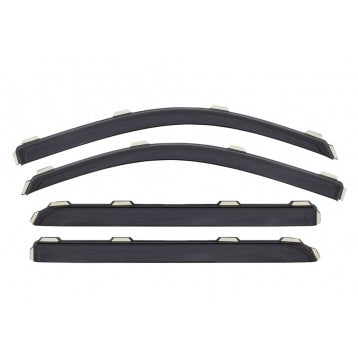 Lund Front / Rear In-Channel Ventvisor - Stick-On - Dark Smoke - GM Fullsize SUV 2015 194531