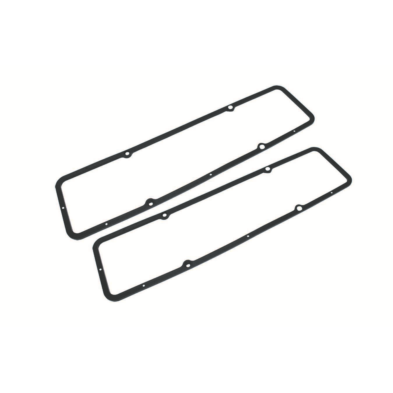 Specialty Products Valve Cover Gasket - 0.188 in Thick - Steel Core Silicone Rubber - Small Block Chevy - Pair