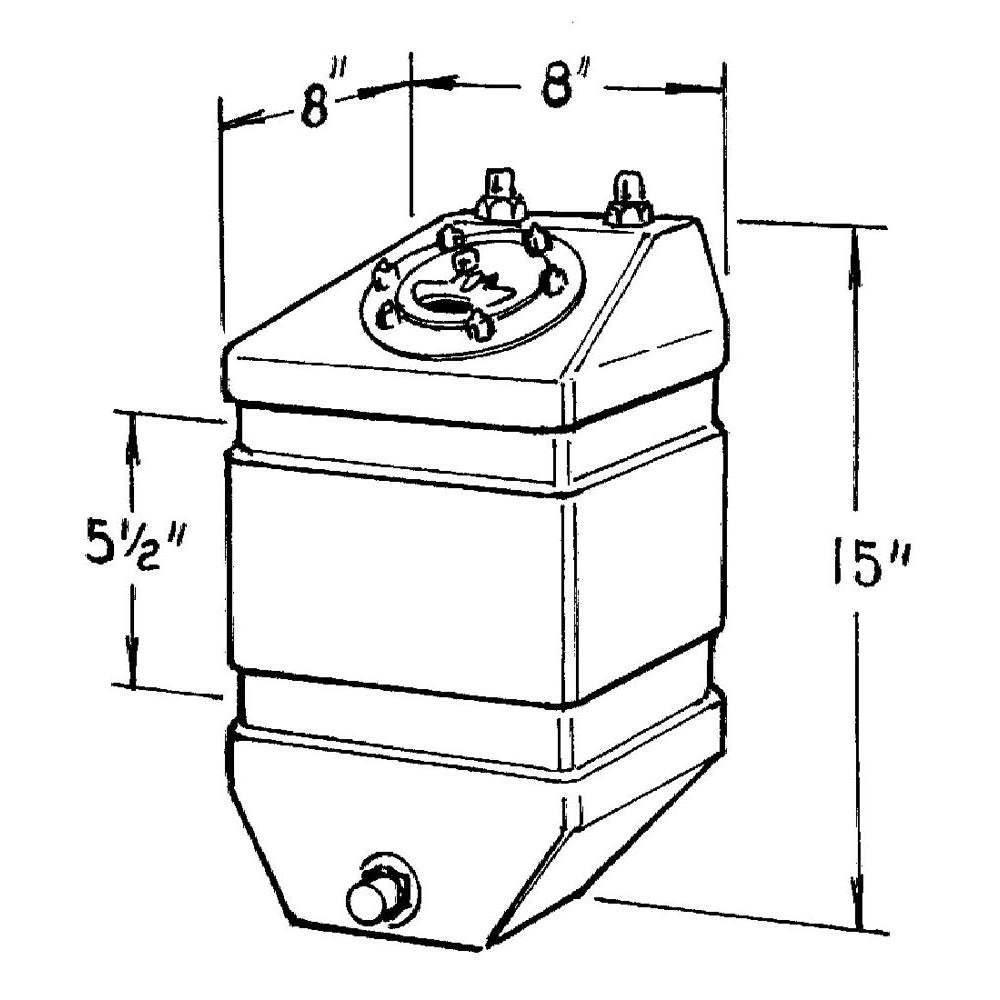 Jaz 3 Gallon Pro Stock Fuel Cell