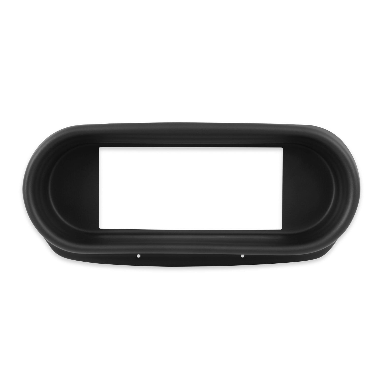 Holley EFI Gauge Mounting Panel - Dash Bezel - Black - GM X-Body 1962-65