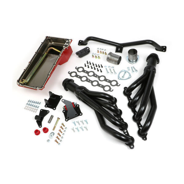 Trans-Dapt Swap-In-A-Box Kit - LS Engine Into 73 - 87 GM Trk