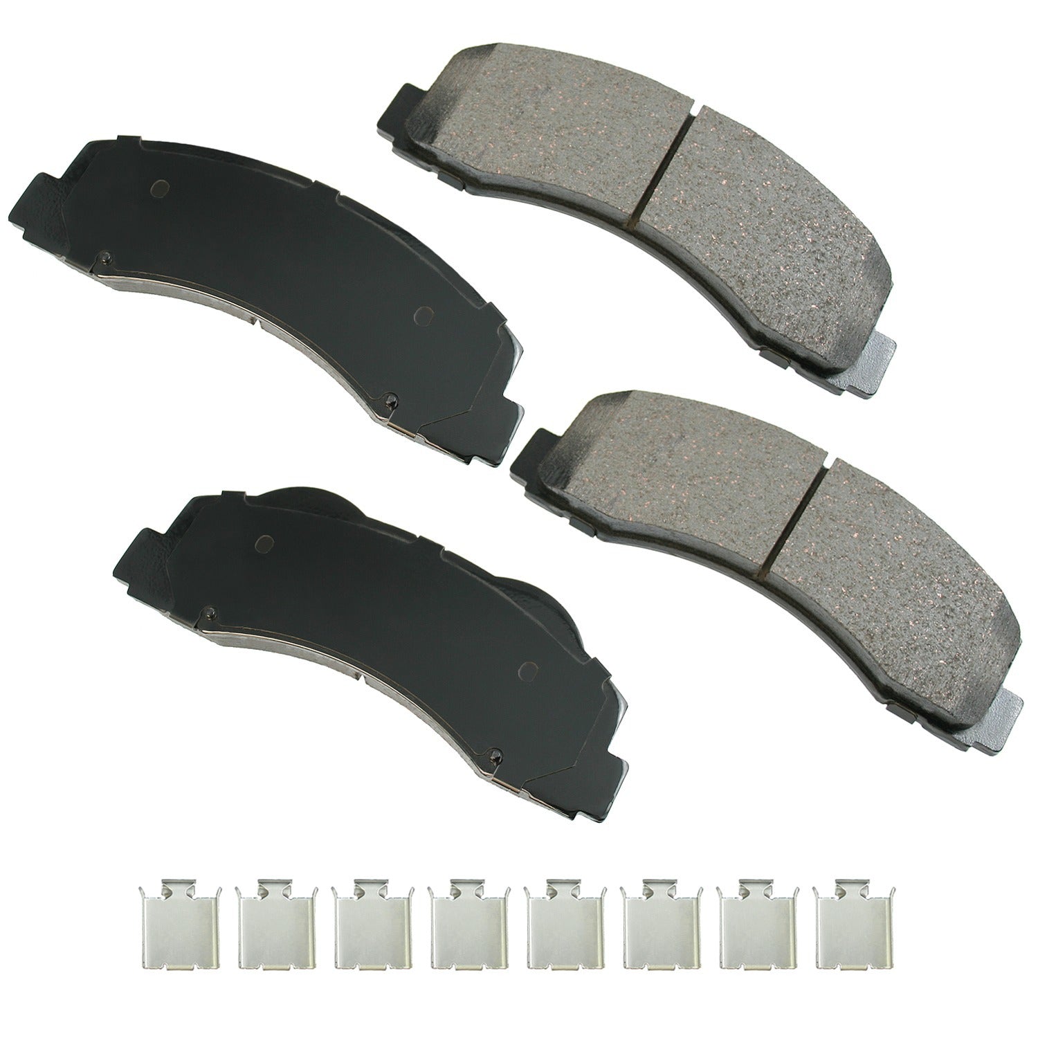 Akebono Brakes ProACT Front Brake Pads - Ford Fullsize SUV/Truck 2010-19 (Set of 4)