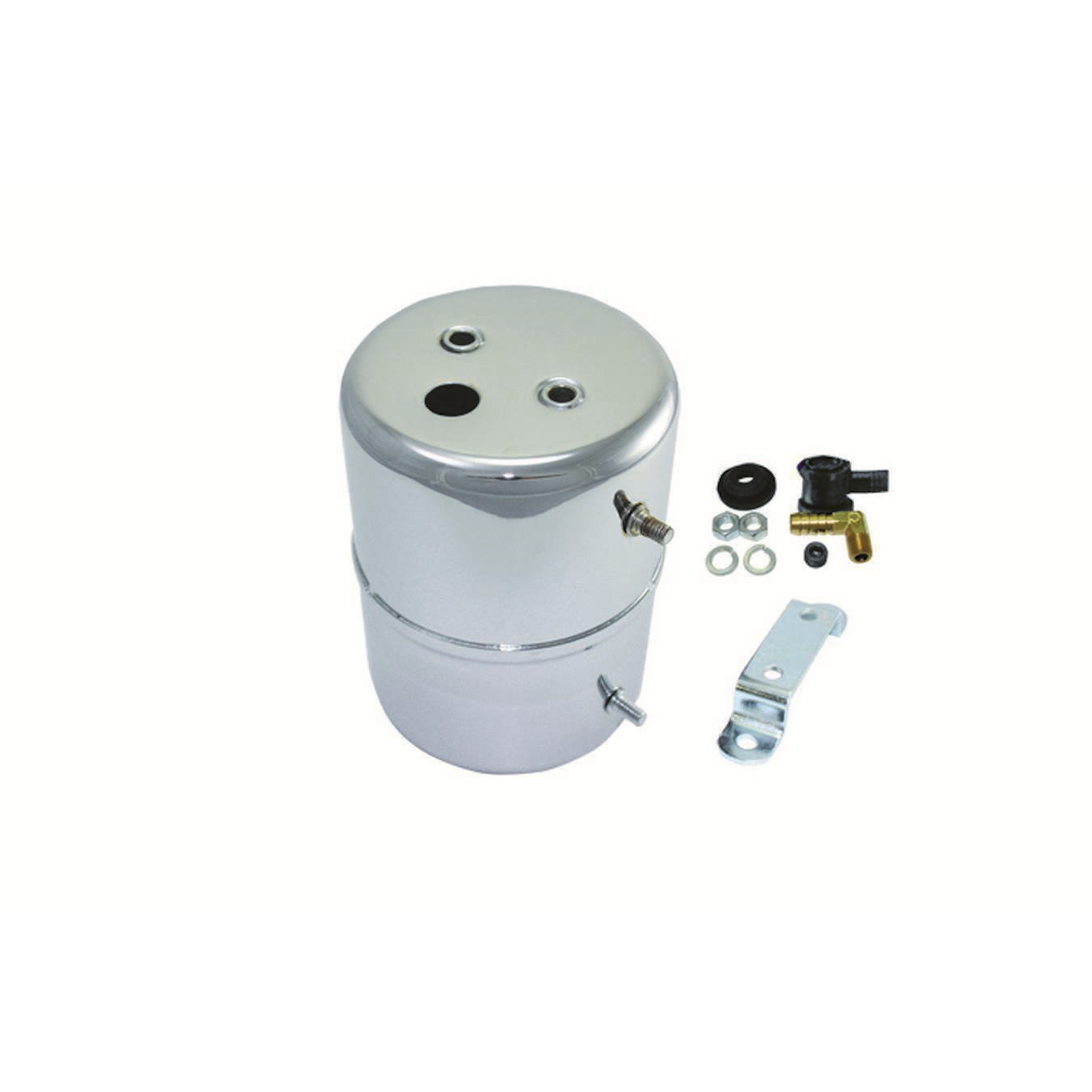 Specialty Products Vacuum Reservoir Tank with Hardware Chrome Steel