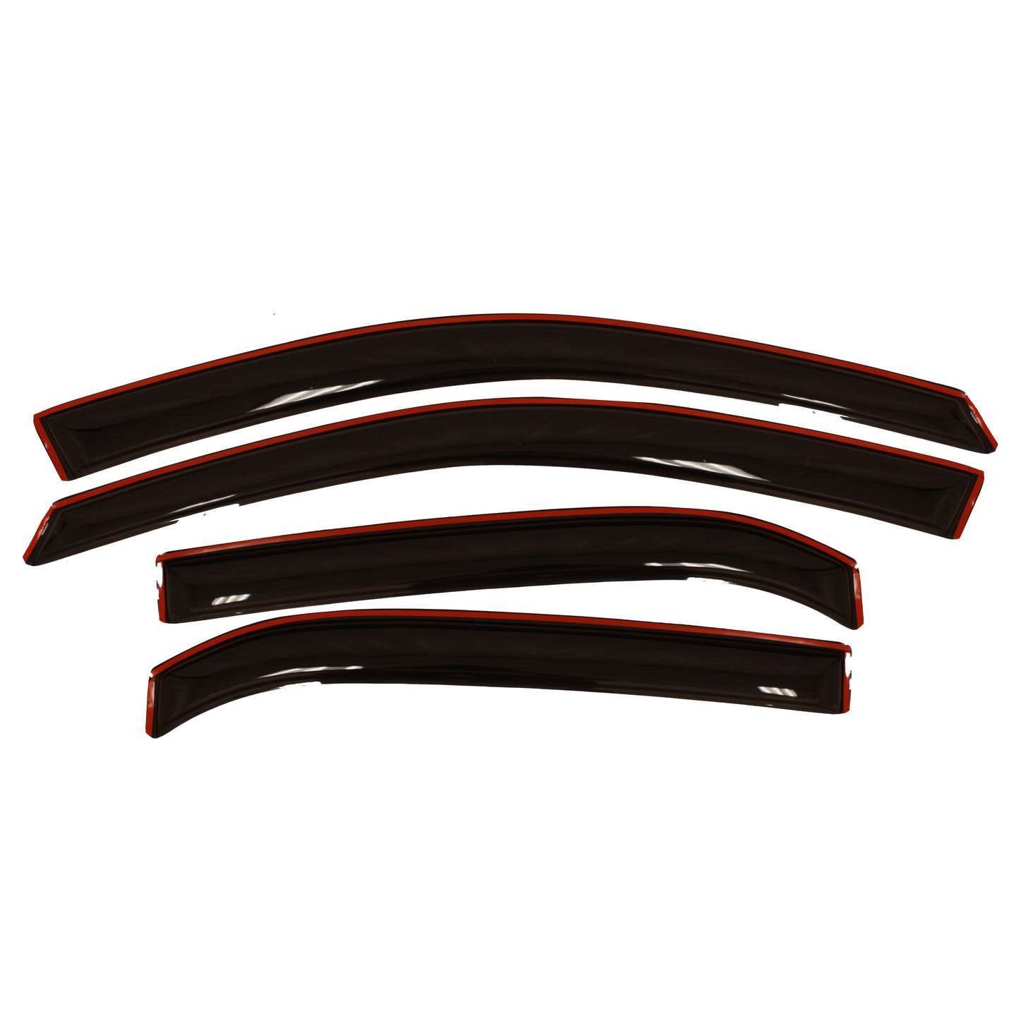 Auto Ventshade In-Channel Ventvisor - Front/Rear - Dark Smoke - GM Midsize Crossover 2010-17