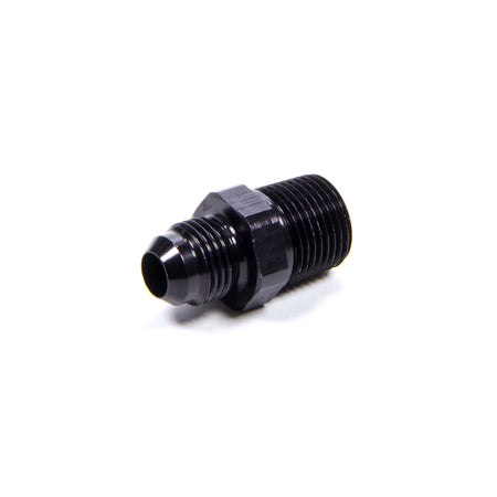 XRP Adapter Fitting Straight 6 AN Male to 3/8" NPT Male Aluminum - Black Anodize