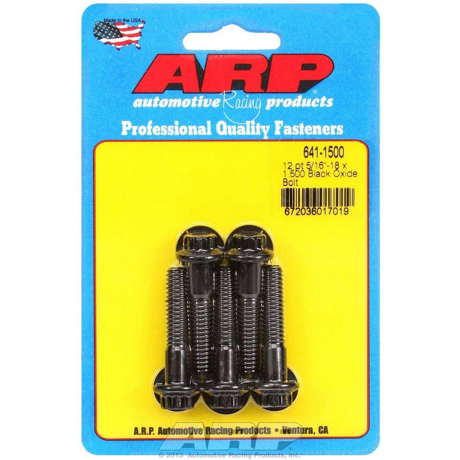 ARP Bolt Kit - 12 Point (5) 5/16-18 x 1.500