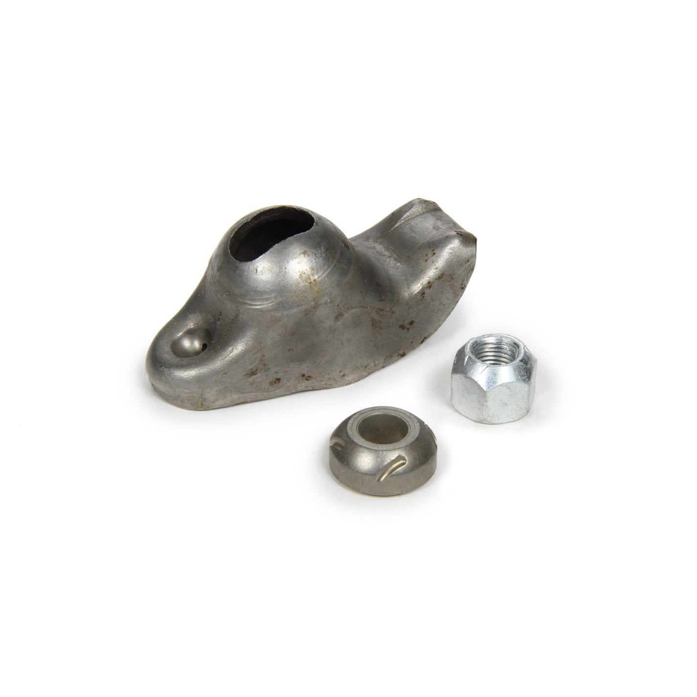 Elgin Rocker Arm - 3/8" Stud Mount - 1.50 Ratio - Steel - Natural - Small Block Chevy