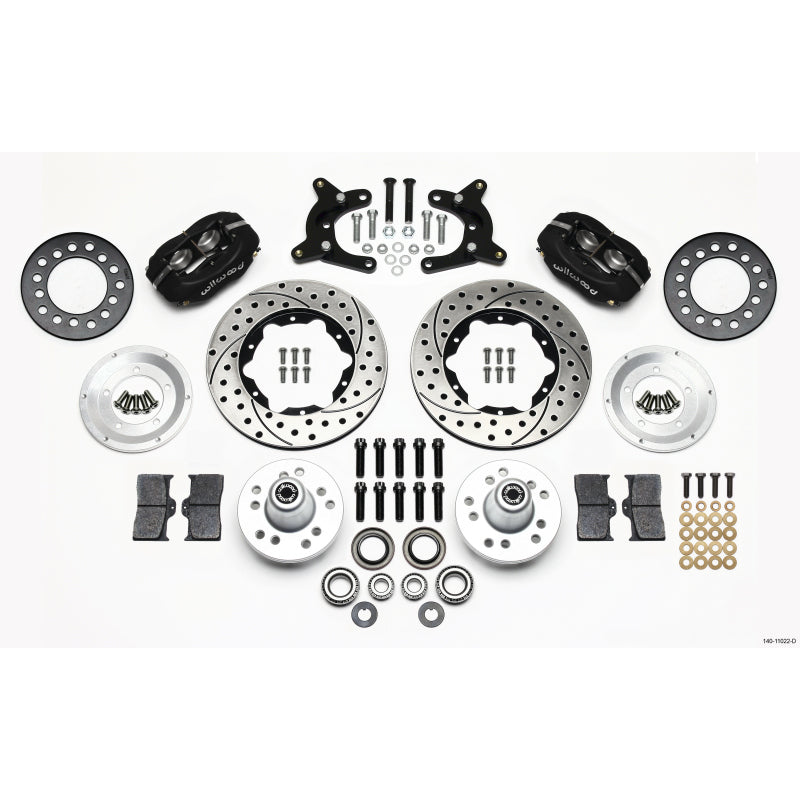 Wilwood Forged Dynalite Pro Series Front Brake Kit - Black Anodized Caliper