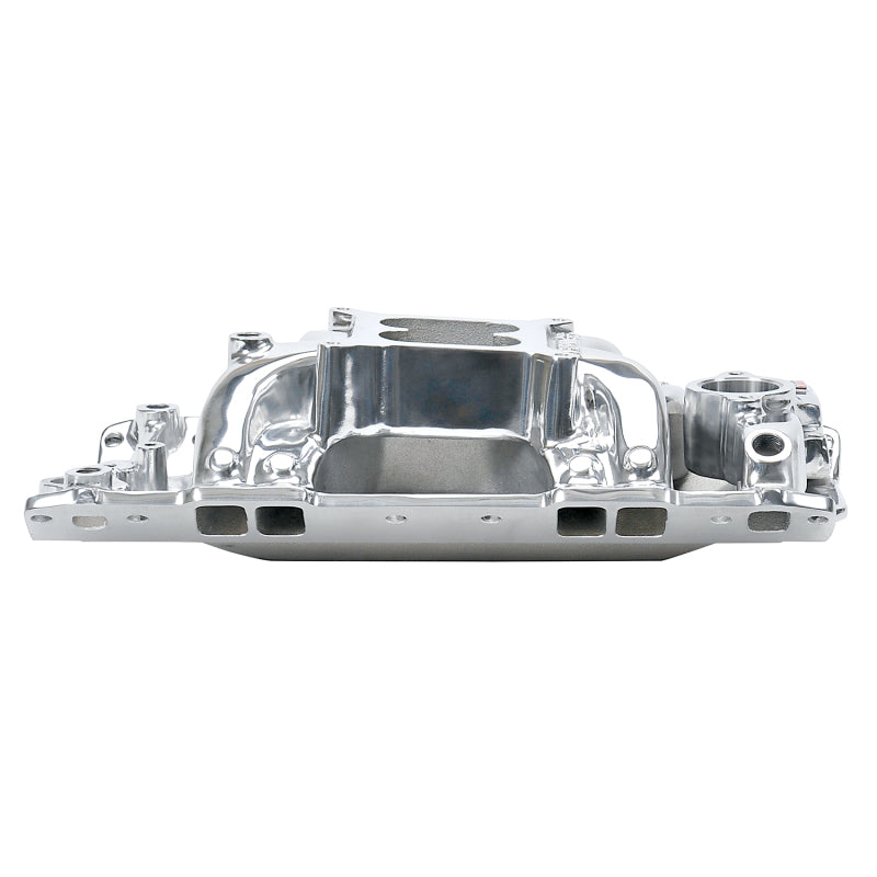 Edelbrock Performer RPM Air-Gap Intake Manifold - SB Chevy - Polished - (Non-EGR)