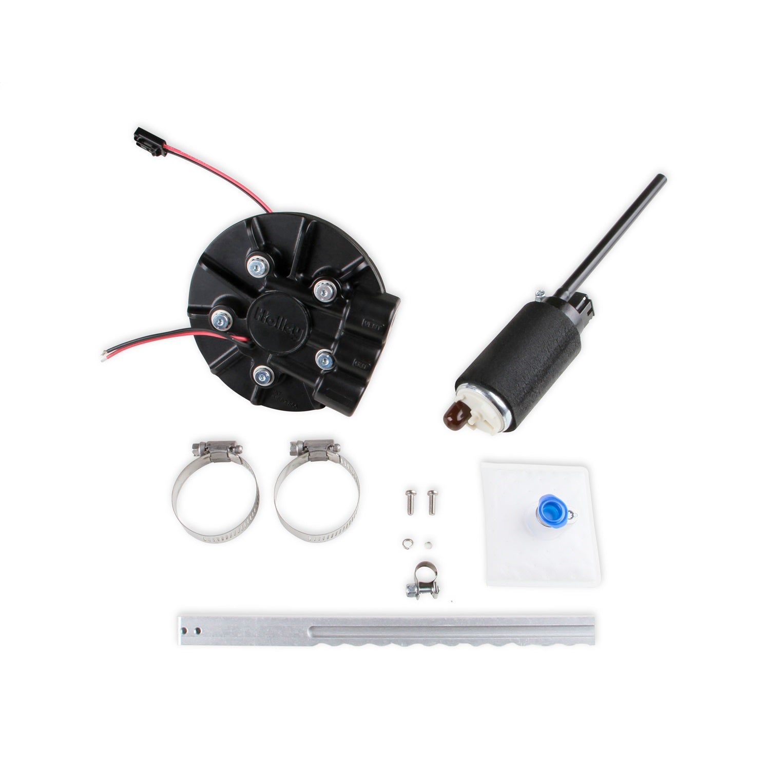 Holley Electric Fuel Pump - Retrofit - Returnless - In-Tank - 255 lph - 1/4" NPT Outlet - Universal