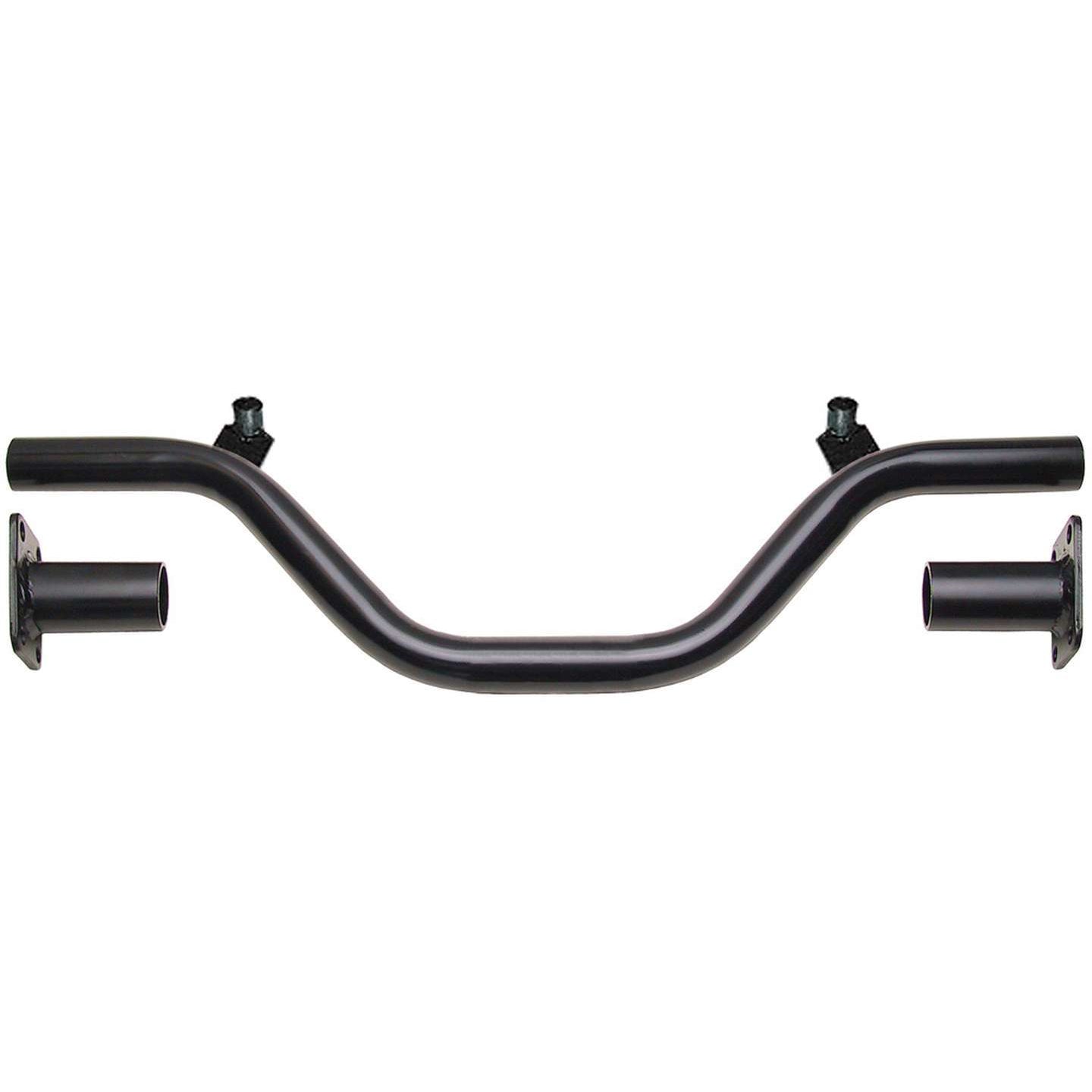 Trans-Dapt Tubular K-Member - 24 in to 37 in Wide Frame Rails - 16.125 in Center - Black Paint - Chevy V8