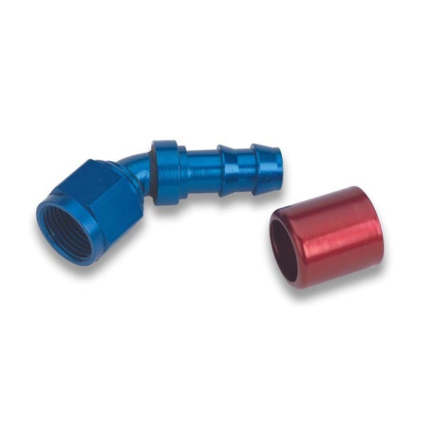 Earl's Super Stock 45 Hose End -10 AN, -10 AN Hose, 5/8" Hose Size