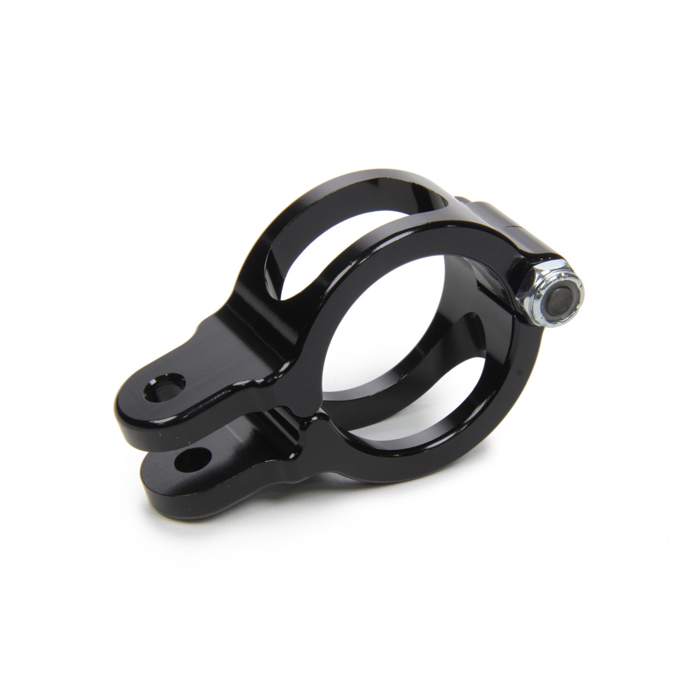 Triple X Adjustable Wing Cylinder Clamp - 1.5" ID - Aluminum - Black Anodize - Sprint Car