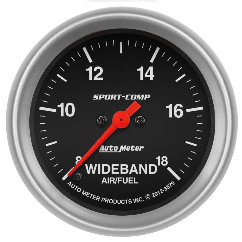 Auto Meter 2-5/8 Sport-Comp Wideband Air/Fuel Gauge