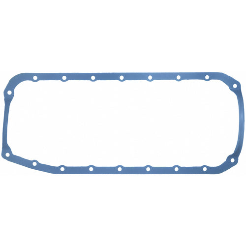 Fel-Pro Rubber, Steel Core Oil Pan Gasket - 1-Piece - Chevy 1967-85 350 - Thick Seal - 9/ 64" Thick