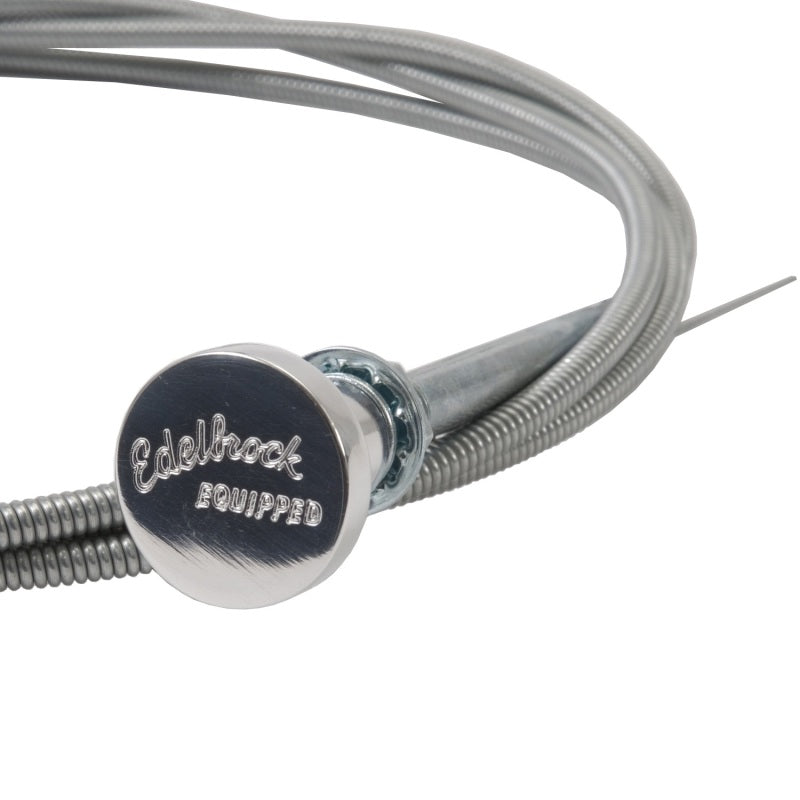 Edelbrock Universal Carburetor Choke Cable w/ Polished Knob