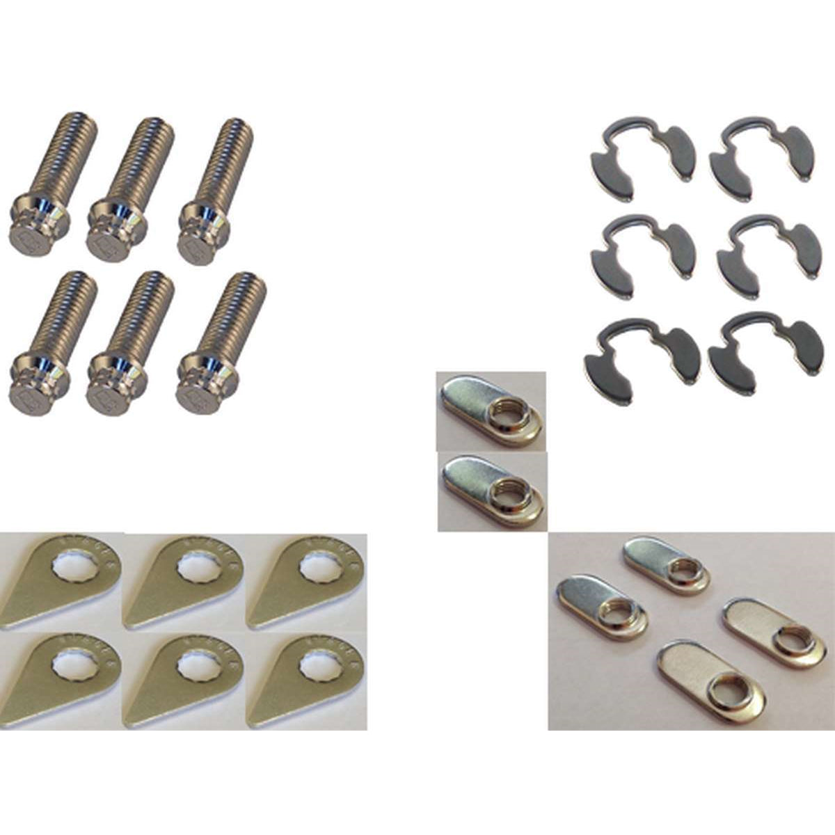 Stage 8 Collector Bolt Kit - 6pt 3/8-16 x 1" (6)