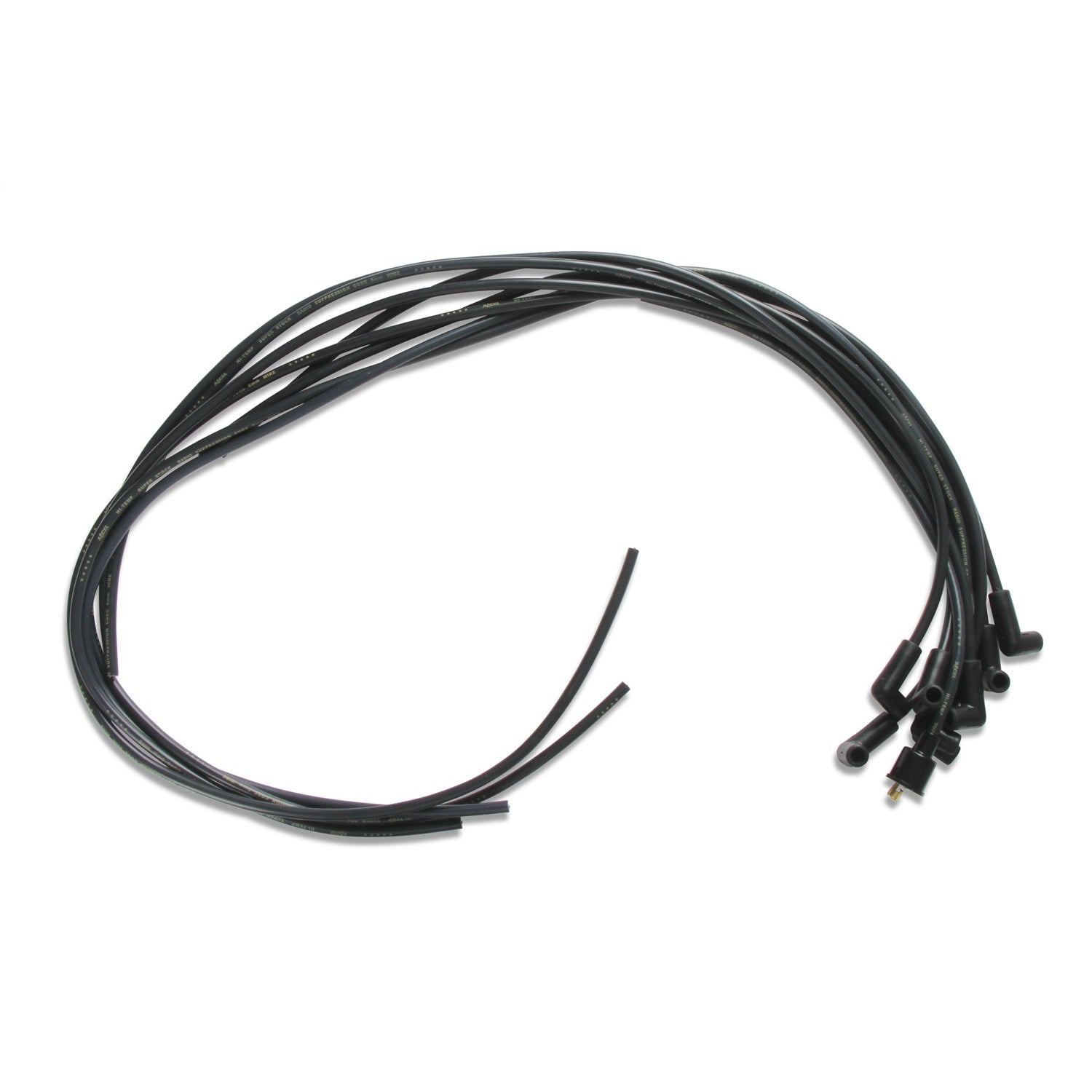 ACCEL Super Stock Spiral Core 8 mm Spark Plug Wire Set - Black