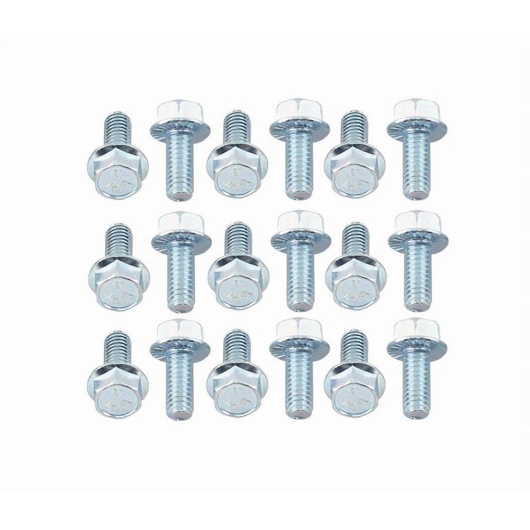Mr. Gasket Oil Pan Bolt Kit - 2 Piece 1/4" -20 x 0.5"