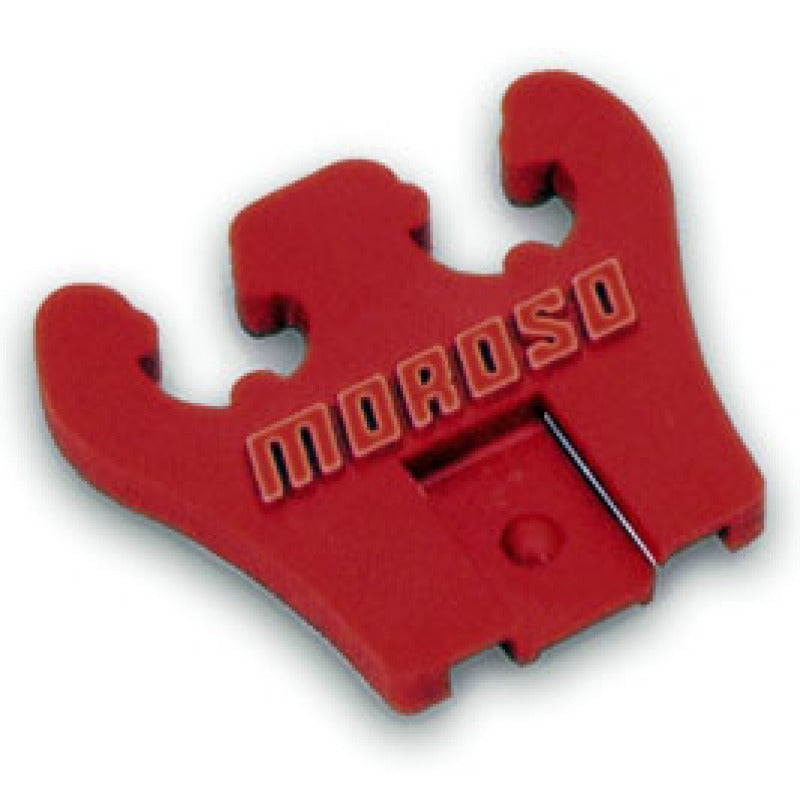 Moroso Replacement Red 2-Hole Wire Loom - 2-Hole Loom - Red - 7-8mm