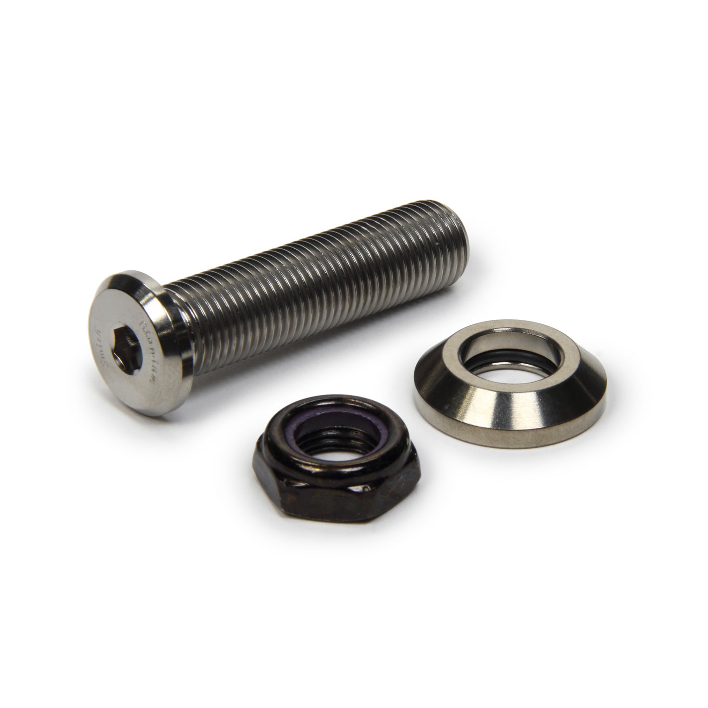 Ti22 Button Head Tie Rod Or Drag Link Stud - Titanium