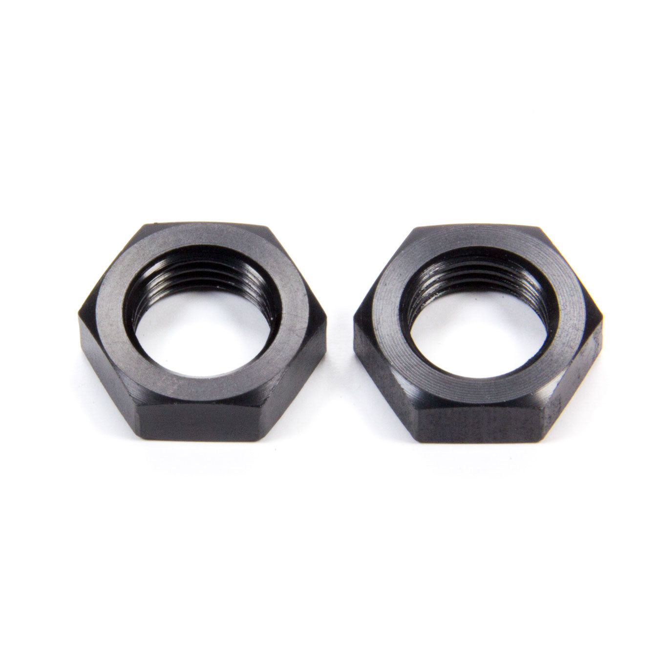 Aeroquip Black -06 Aluminum Bulkhead Locknut - (2 Pack)