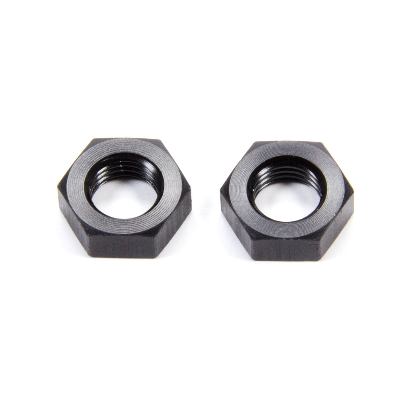 Aeroquip Black -04 Aluminum Bulkhead Locknut - (2 Pack)