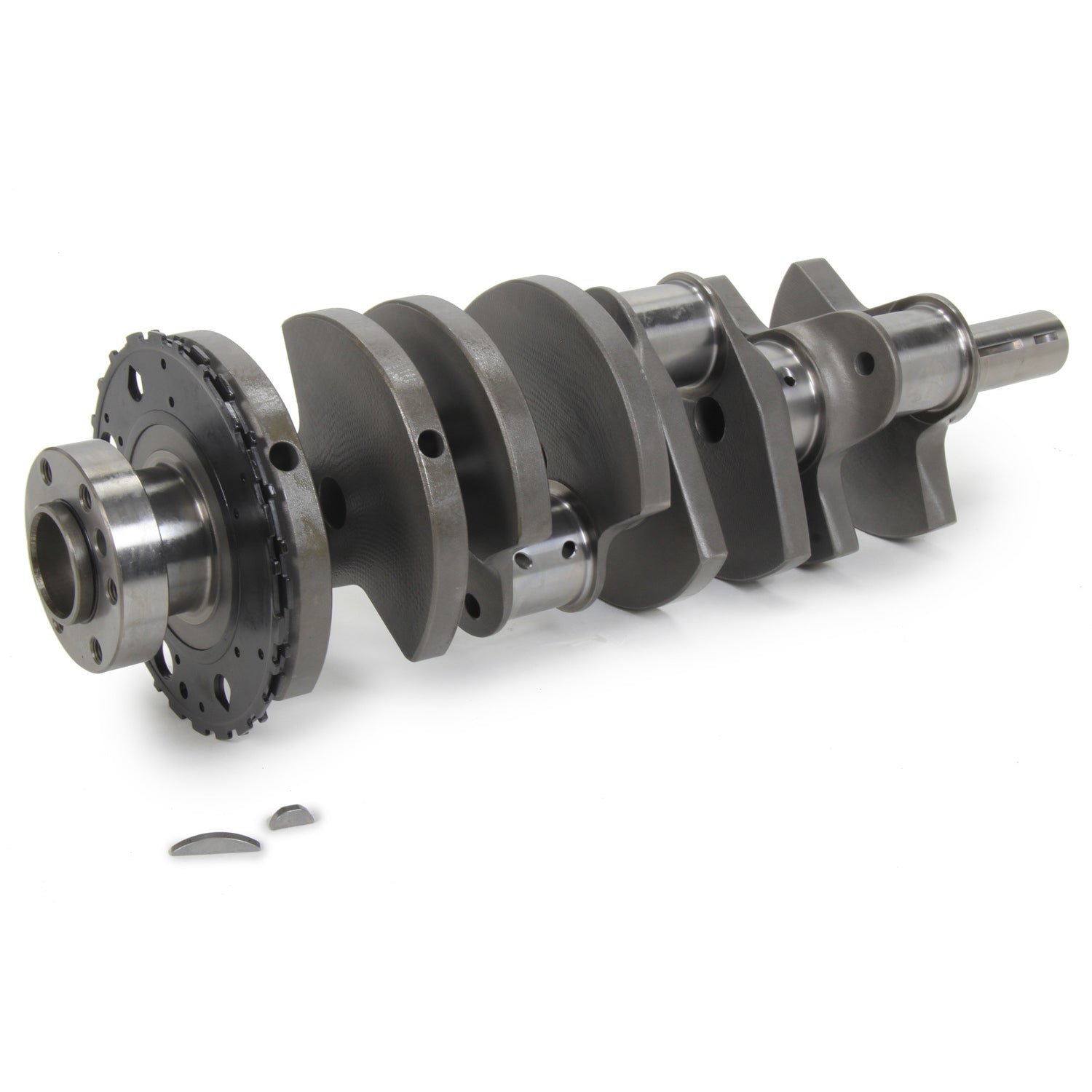 Manley Forged Steel Crankshaft - 4.000 in Stroke - 24 Tooth Relocator Wheel - Internal Balance - GM LS-Series