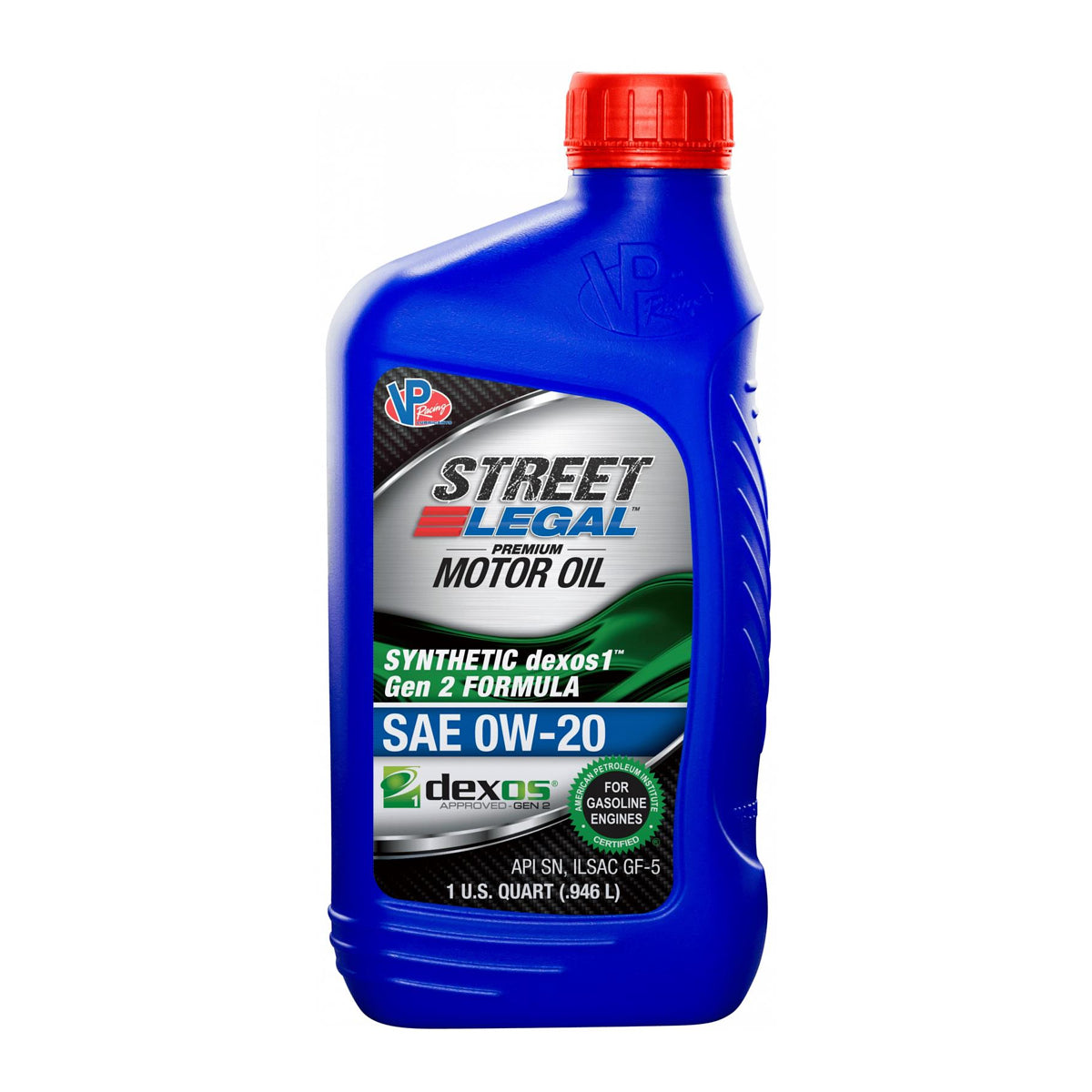 VP Racing Street Legal 0W20 Semi-Synthetic Motor Oil - 1 Quart Bottle