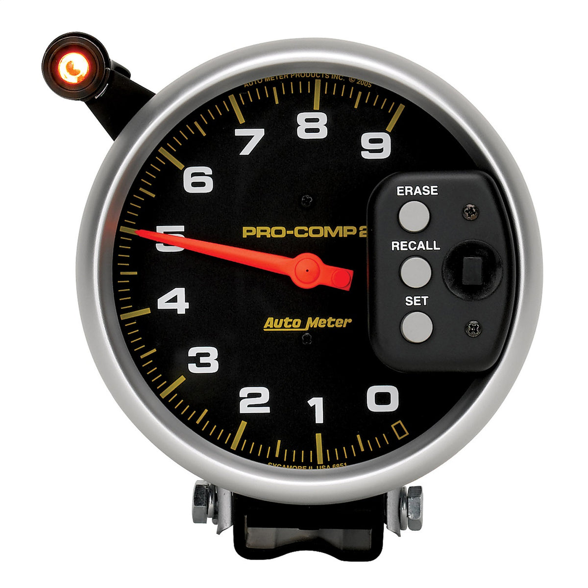 Auto Meter 9,000 RPM Pro-Comp II 5" Single Range Tachometer