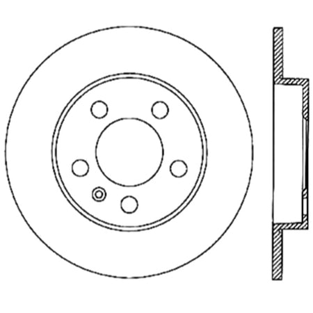 StopTech Sport Brake Rotor - Rear