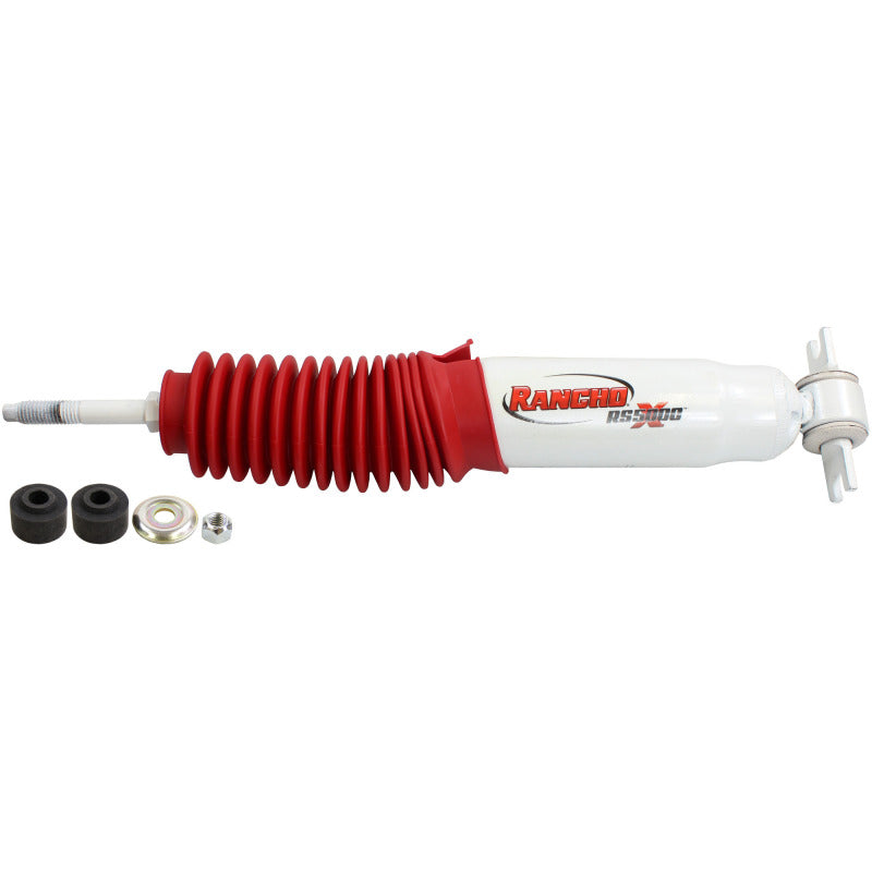 Rancho RS5000X Series Shock - Twintube - 9.760" Compressed/14.200" Extended - 2.25" OD - Steel - White Paint