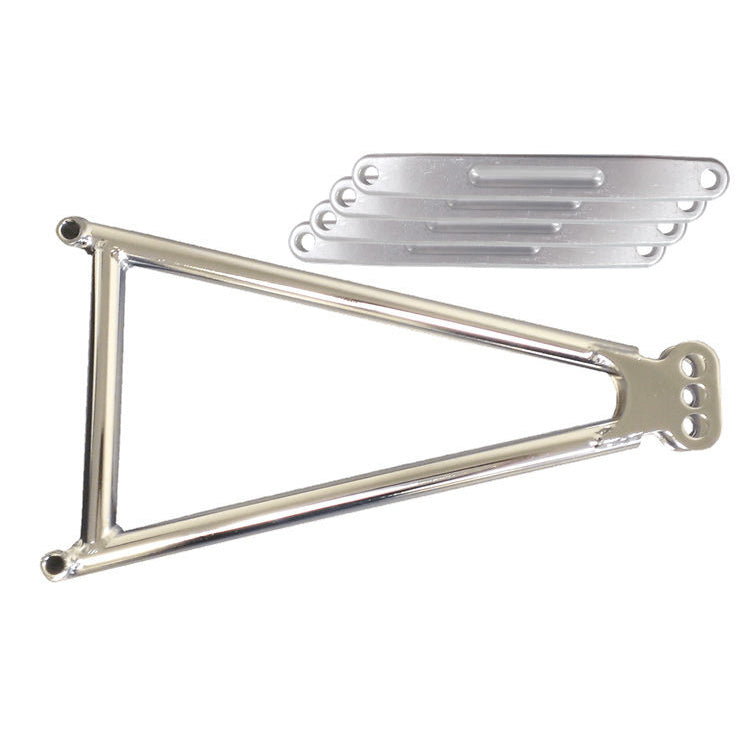Triple X Jacobs Ladder 14" w/Straps Plated - 3-Hole