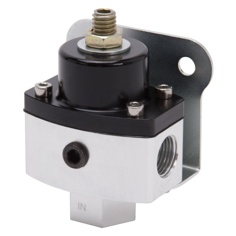 Edelbrock Fuel Pressure Regulator - Black - 4-1/2" - 9 PSI - Universal