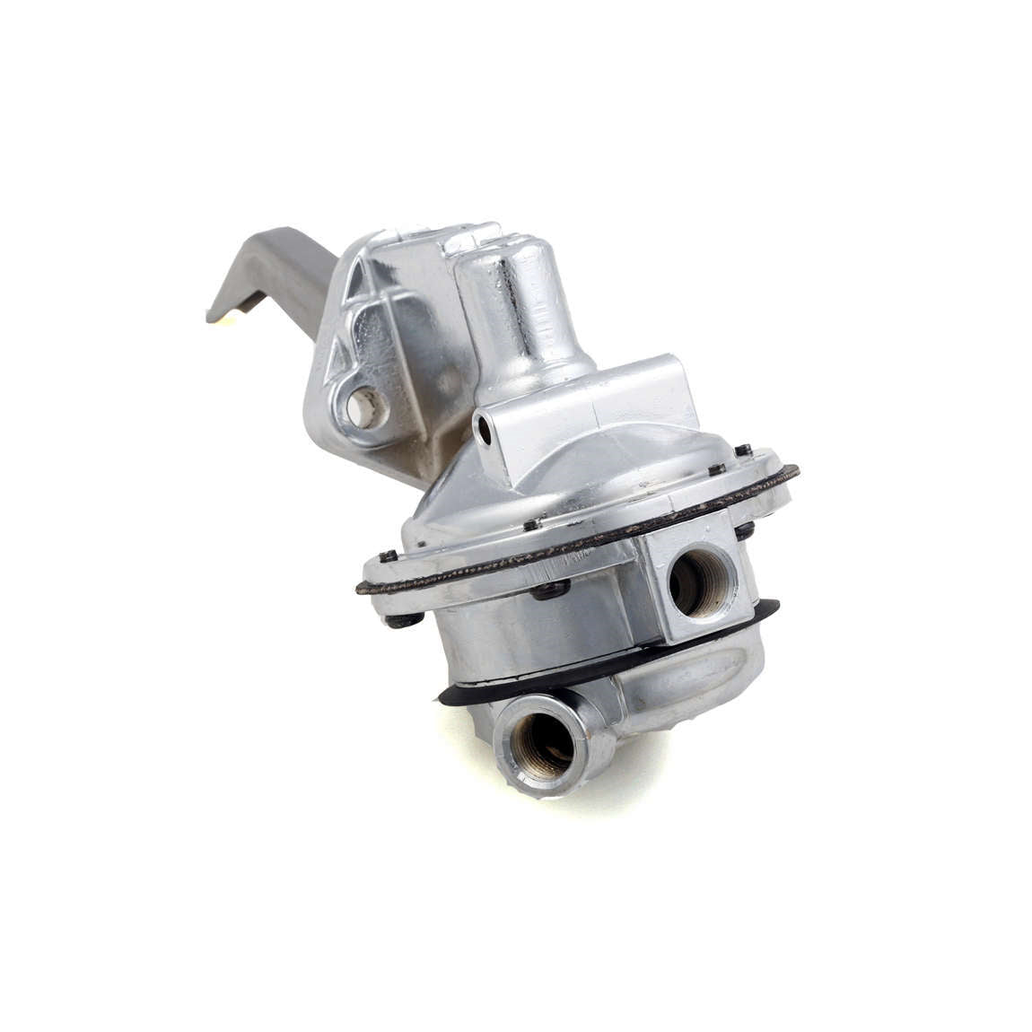 Holley Mechanical Fuel Pump - 110 gph - 6.5-8 psi - 3/8 in NPT Female Inlet / Outlet - Polished - Gas - Small Block Ford