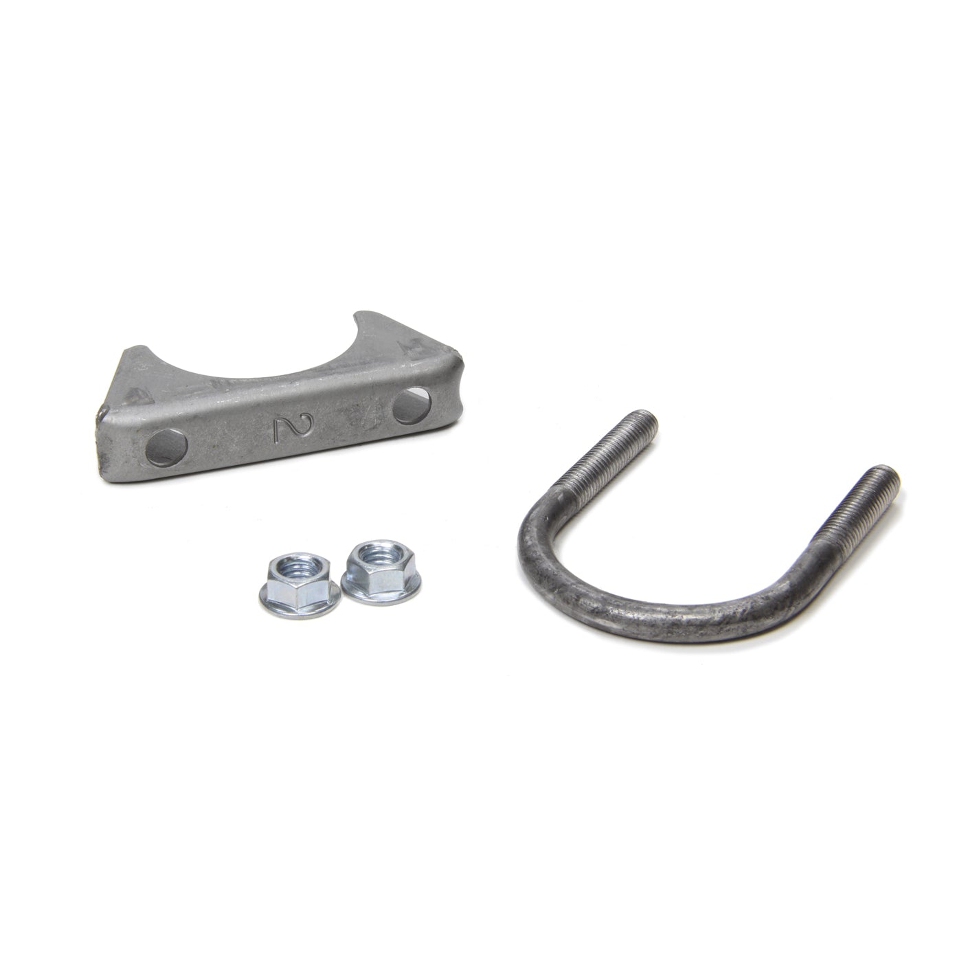 ATP Exhaust Clamp - Heavy Duty - U-Clamp - 2-1/4 in Diameter - 3/8 in Bolt - Steel - Natural -