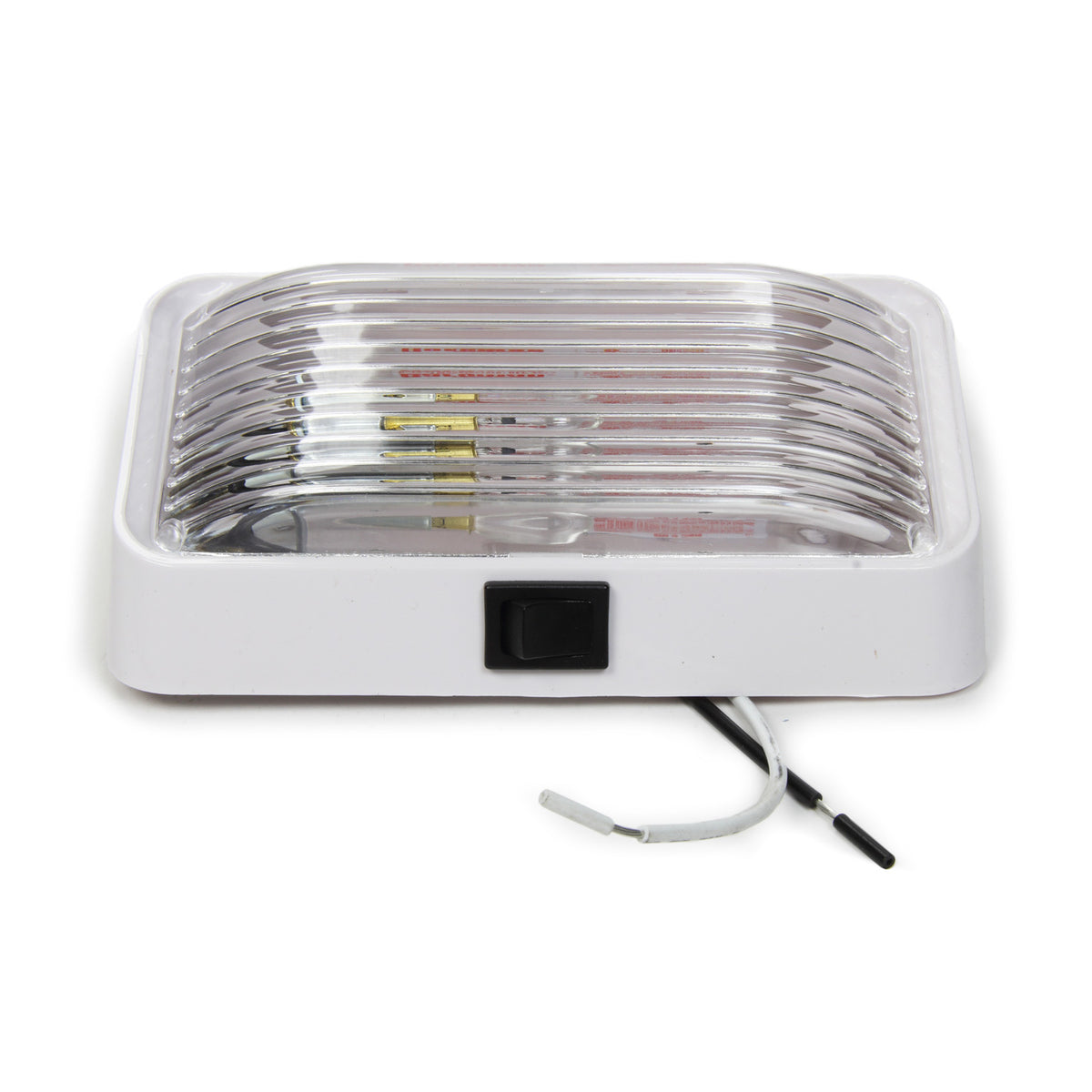 Bargman 78 Series Trailer Light - Porch Light - 5-15/16 x 3-1/2 x 2 in - Clear Lens