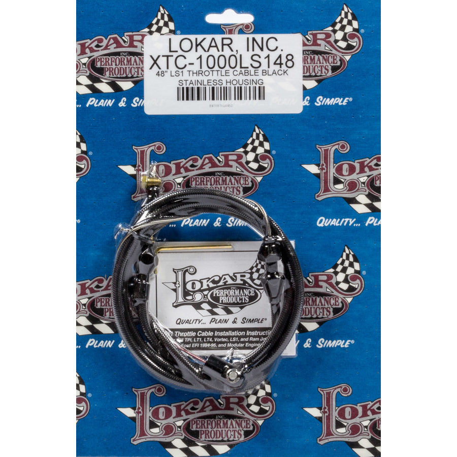 Lokar Hi-Tech Throttle Cable GM LS Engine