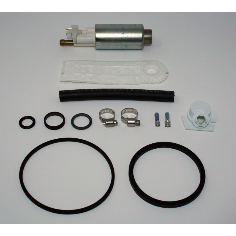Walbro 155 lph Electric Fuel Pump -" Tank Filter Sock Inlet Gas Universal - Each