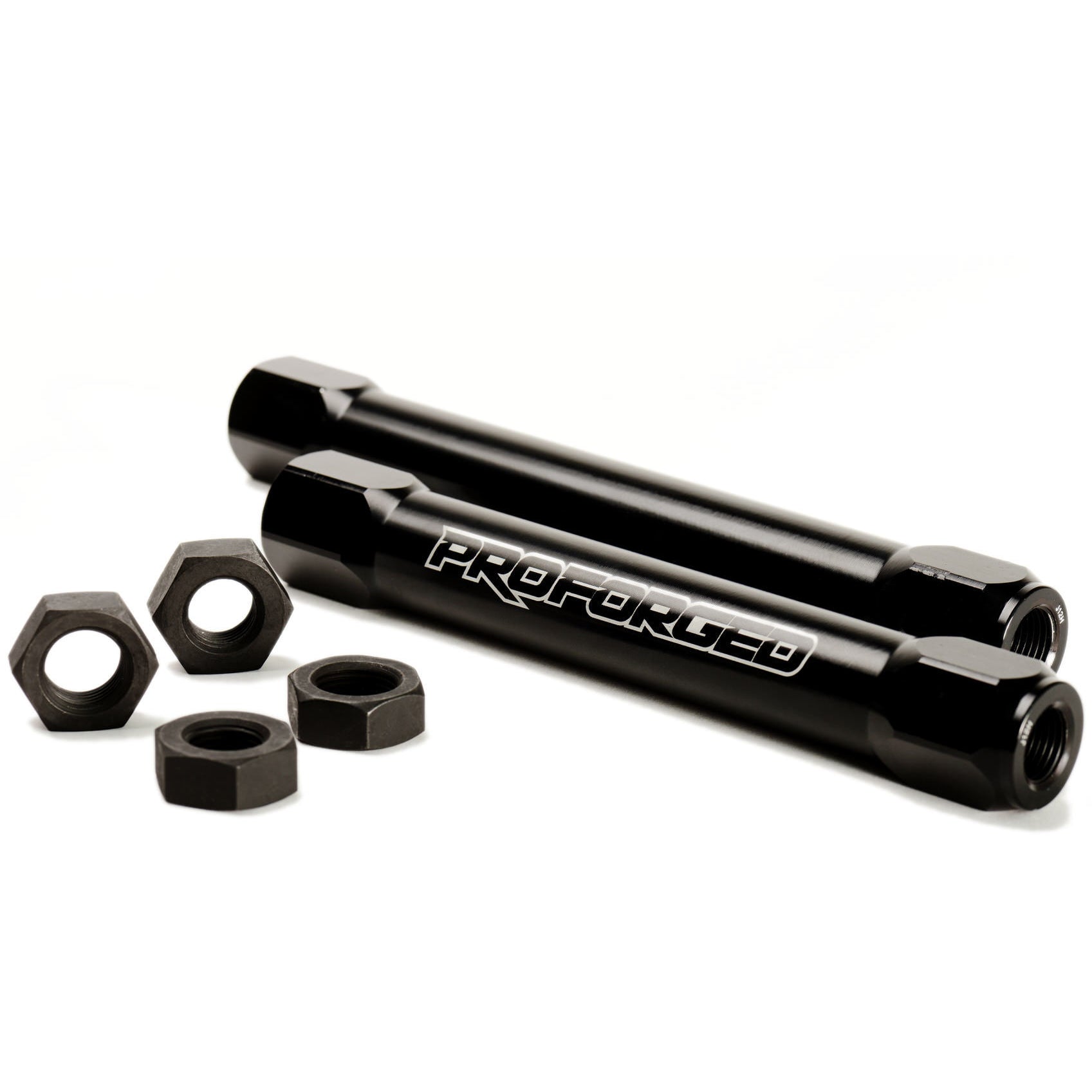 ProForged 9/16-18" Female Thread Tie Rod Sleeve 5-1/2" Long Aluminum Black Anodize - Each