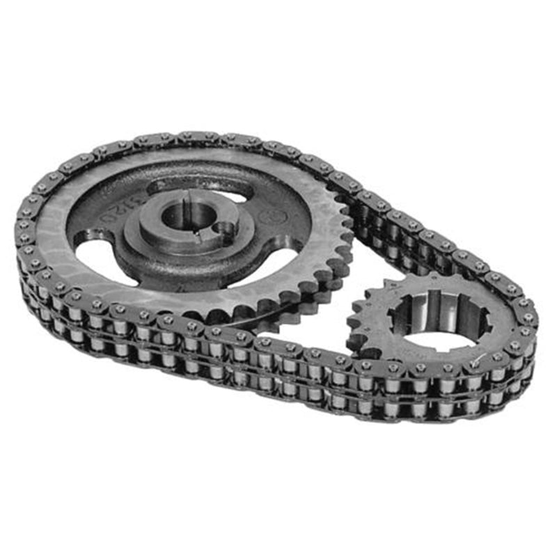 Ford Racing Timing Chain Set - Double Roller - Thrust Bearing - Iron Sprockets - SB Ford 289 , 302 , 351W , 351
