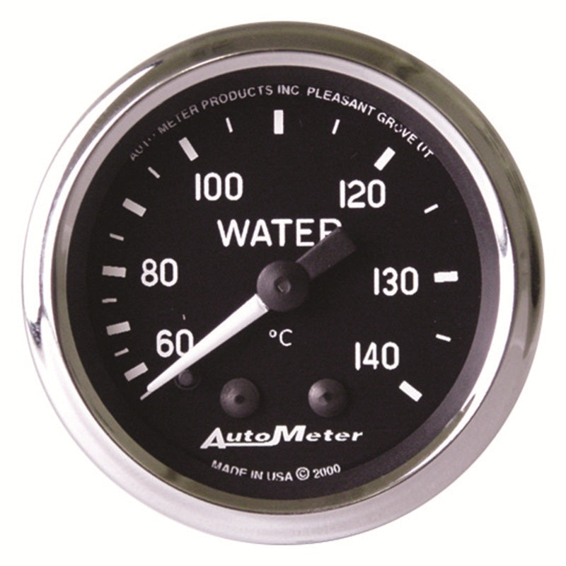 Auto Meter Cobra Mechanical Water Temperature Gauge - 2-1/16"