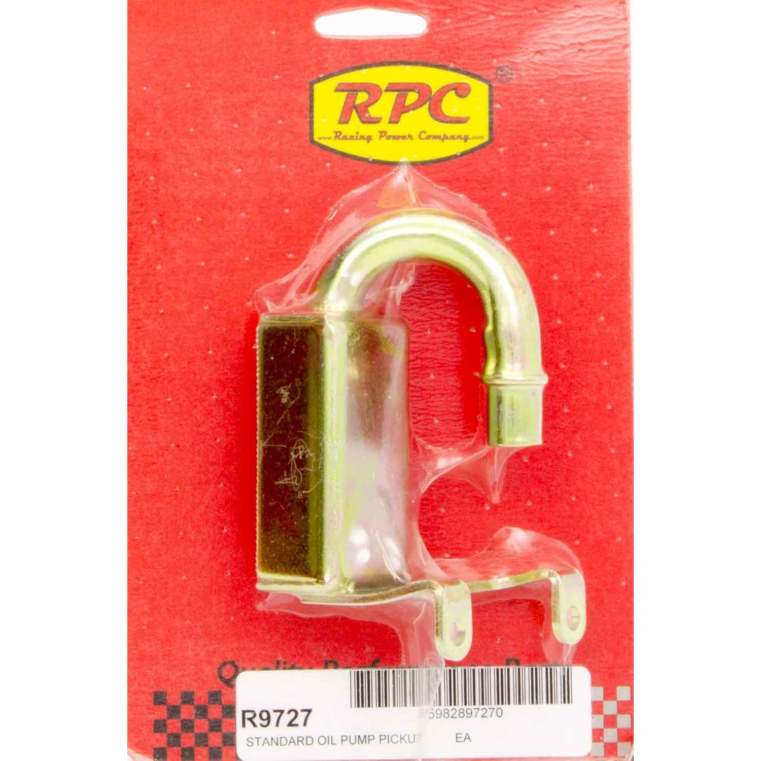 Racing Power Press-On Oil Pump Pickup 5/8" Inlet Tube 8-1/2" Deep Pan Small Block Chevy - Each